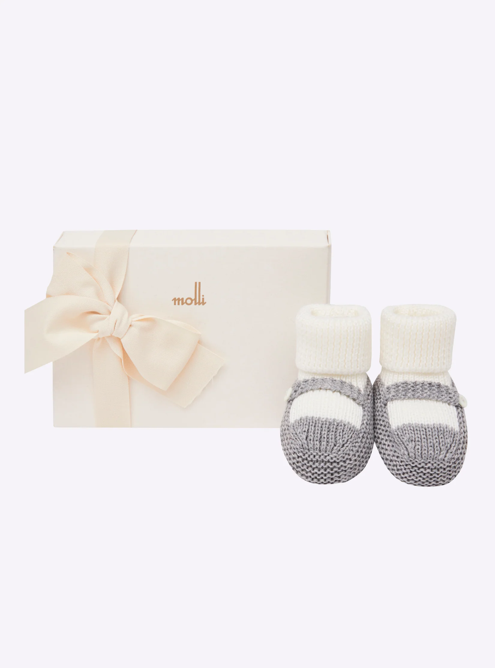 chaussons bébé à bride bicolores - Image 2