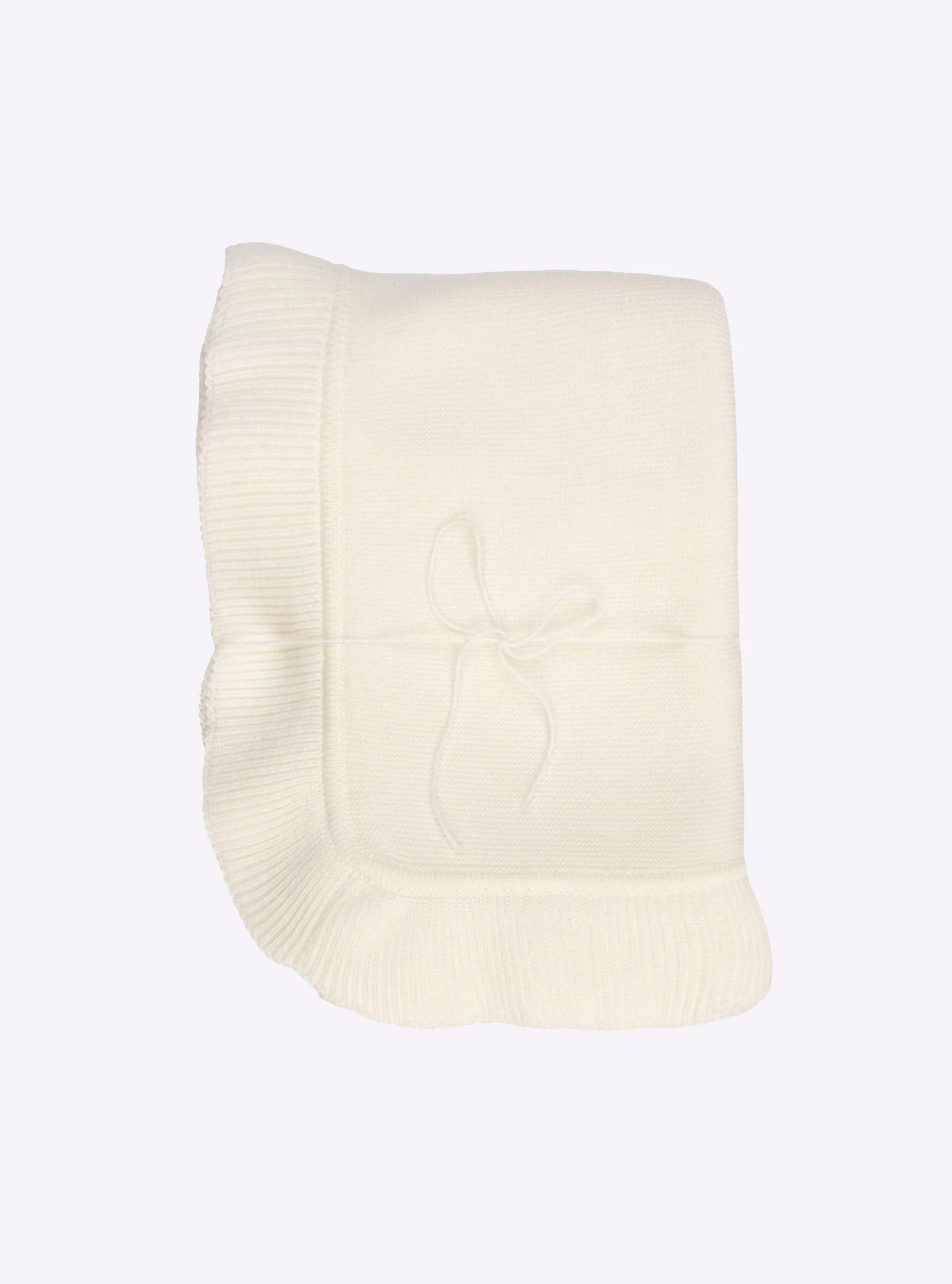 grande couverture bébé volantée