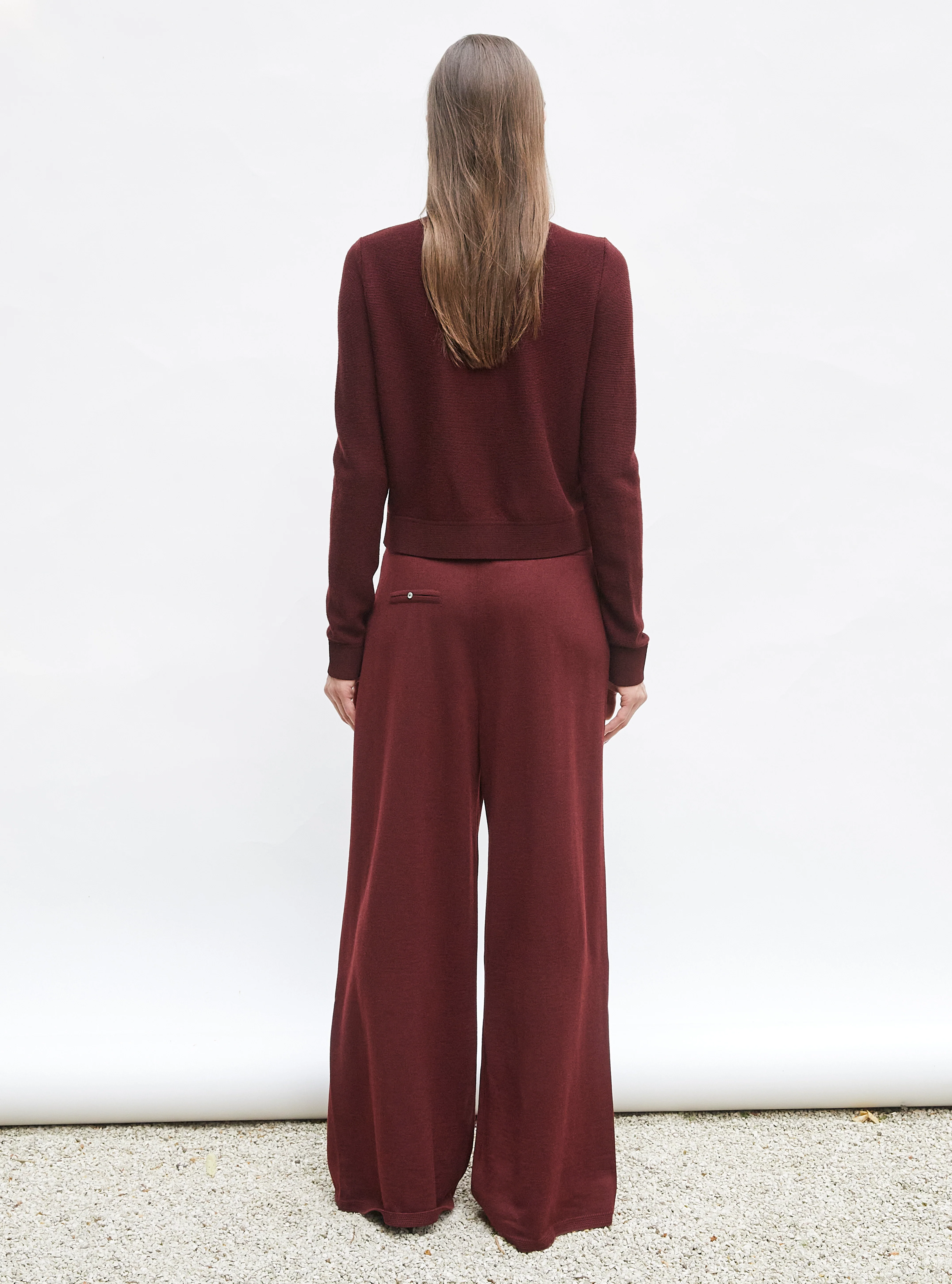 cardigan maille point mousse - Image 4