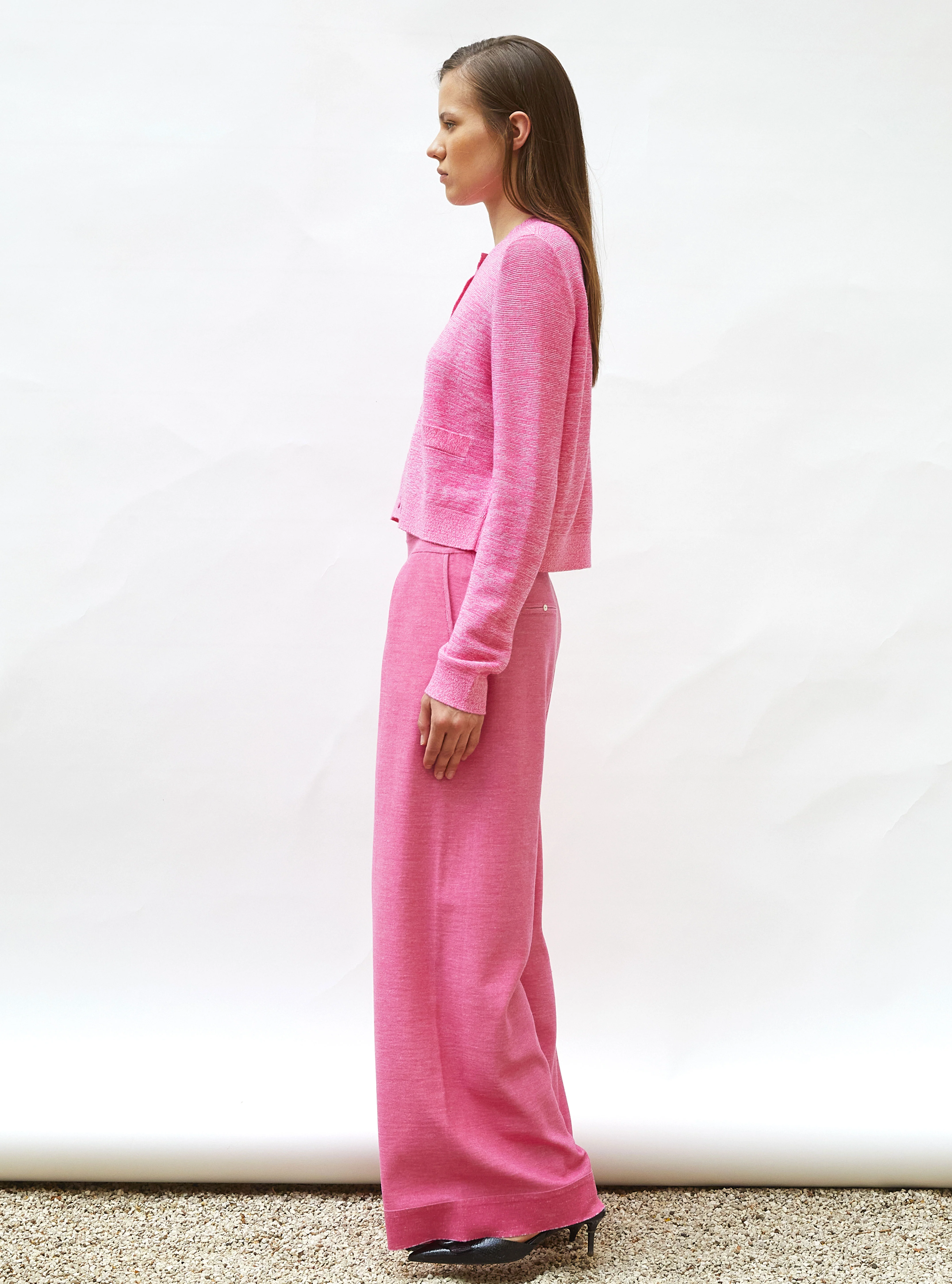 cardigan maille point mousse - Image 4