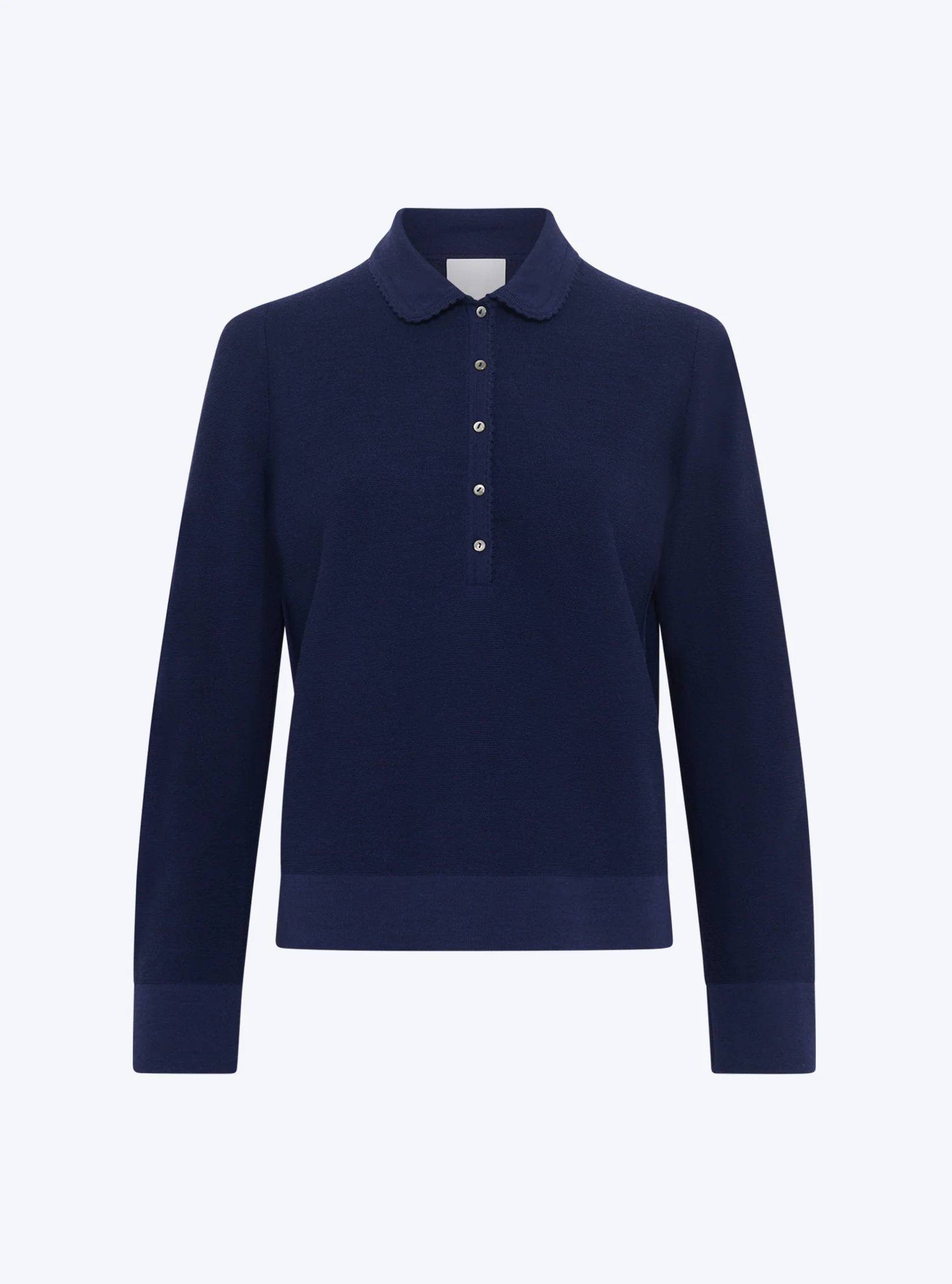 chemise maille col croquet - Image 6