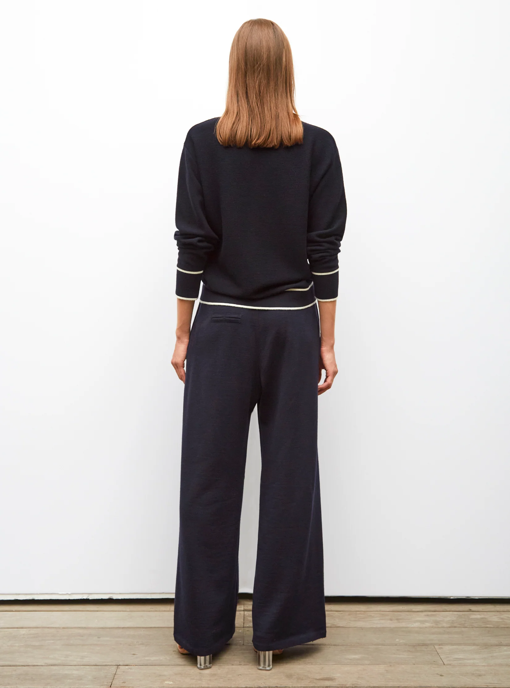 chemise maille col gansé - Image 5