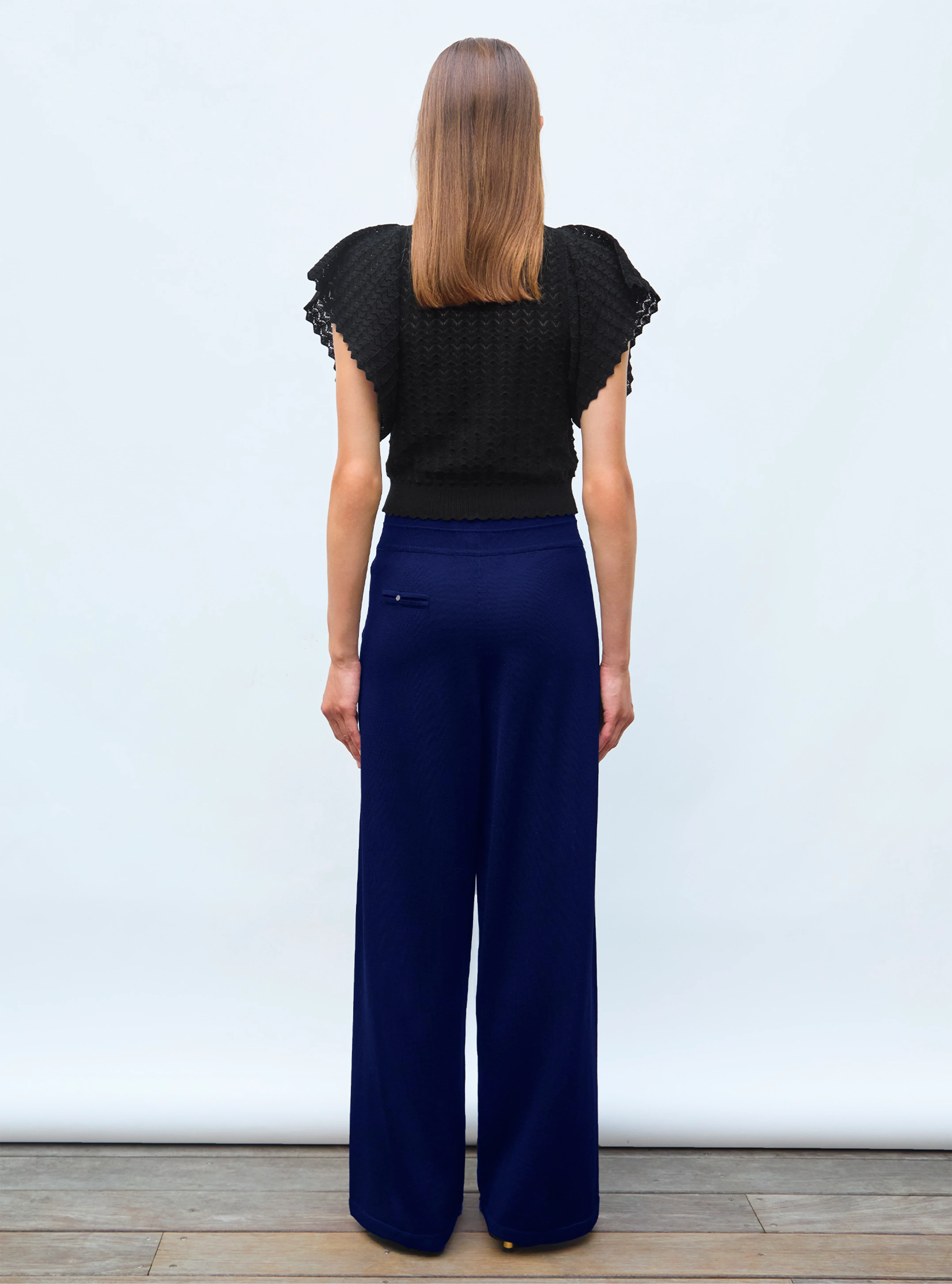 pantalon fluide maille légère - Image 3
