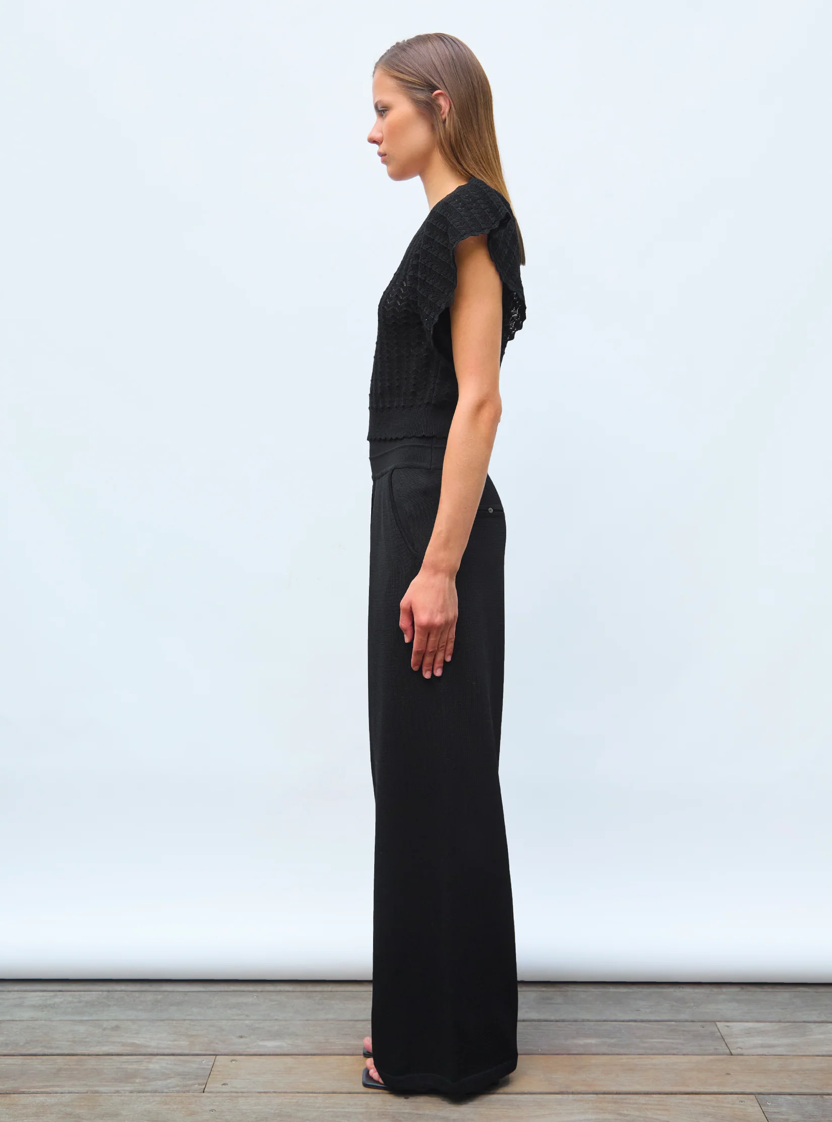 pantalon fluide maille légère - Image 3