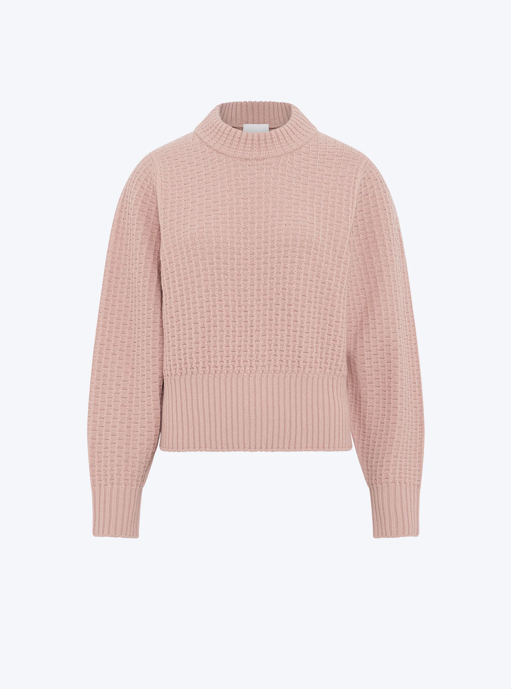 pull fin maille gaufrée - Image 6