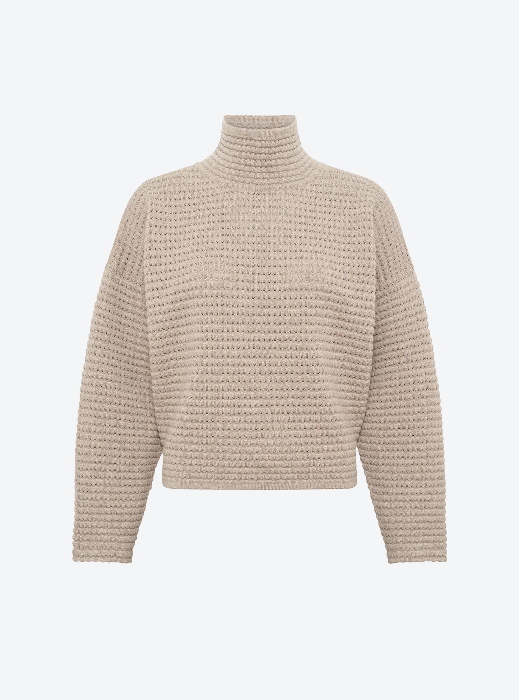pull maille résille de laine - Image 6