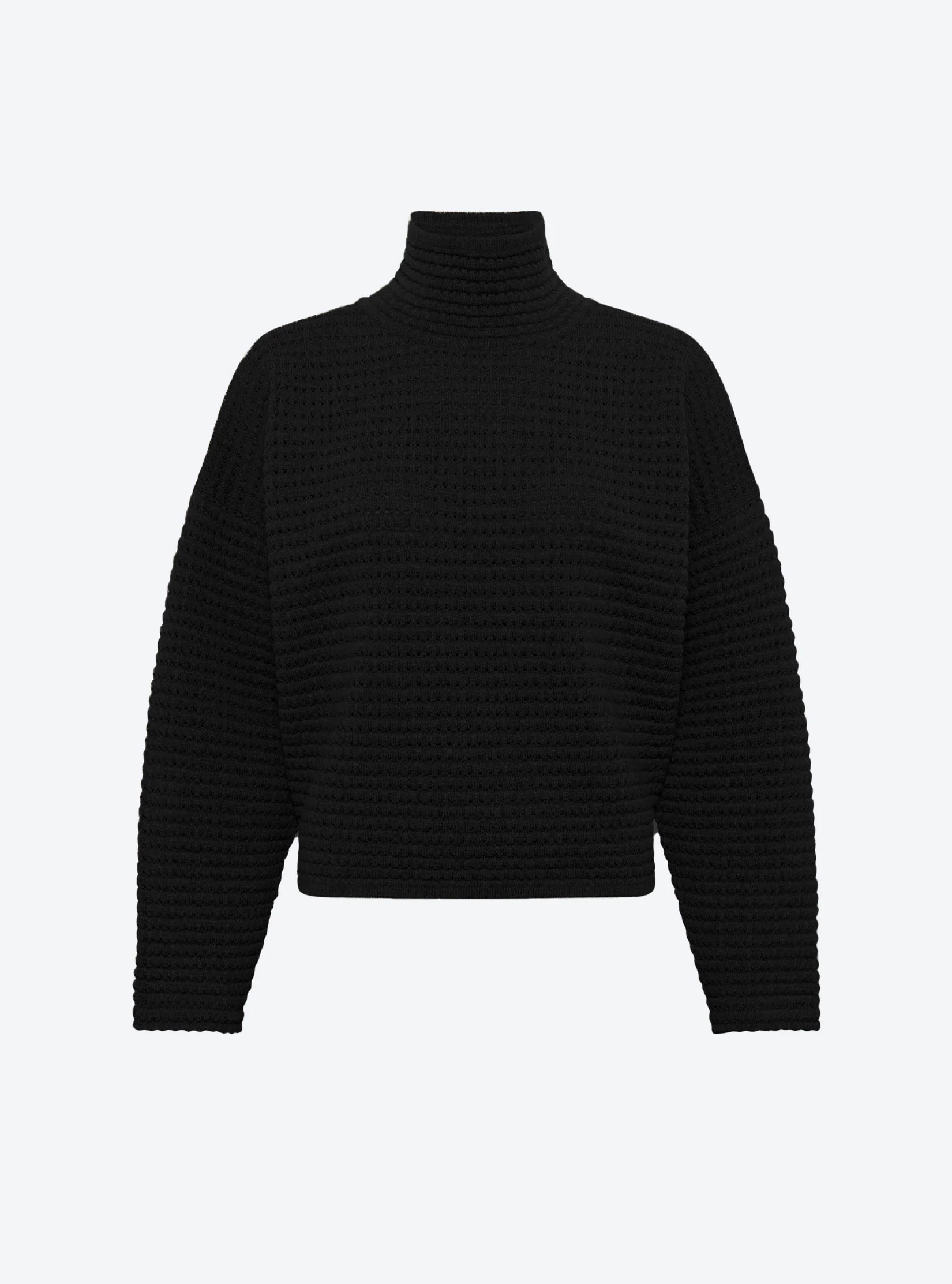 pull maille résille de laine - Image 6