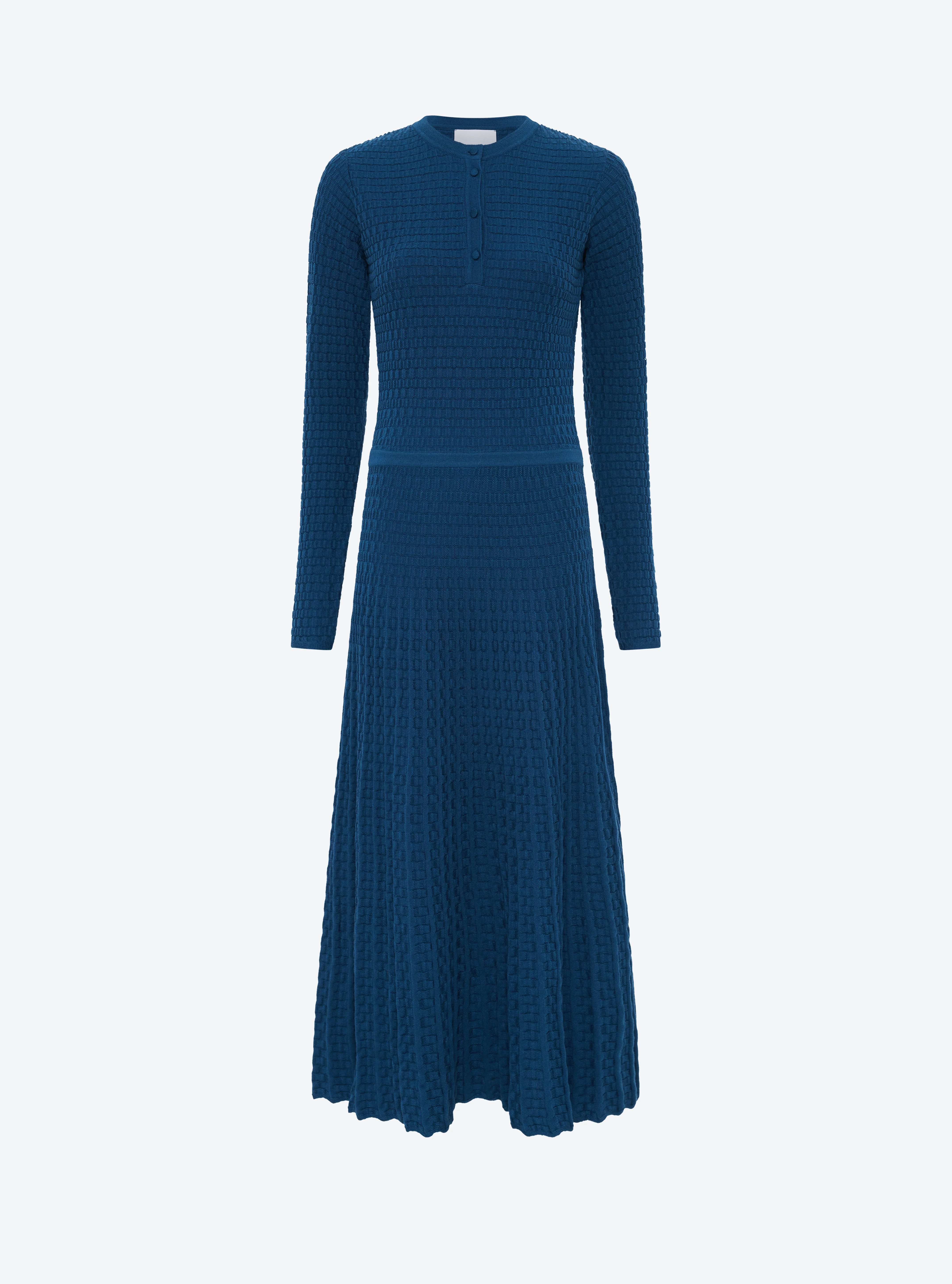 robe fluide maille cannage - Image 5