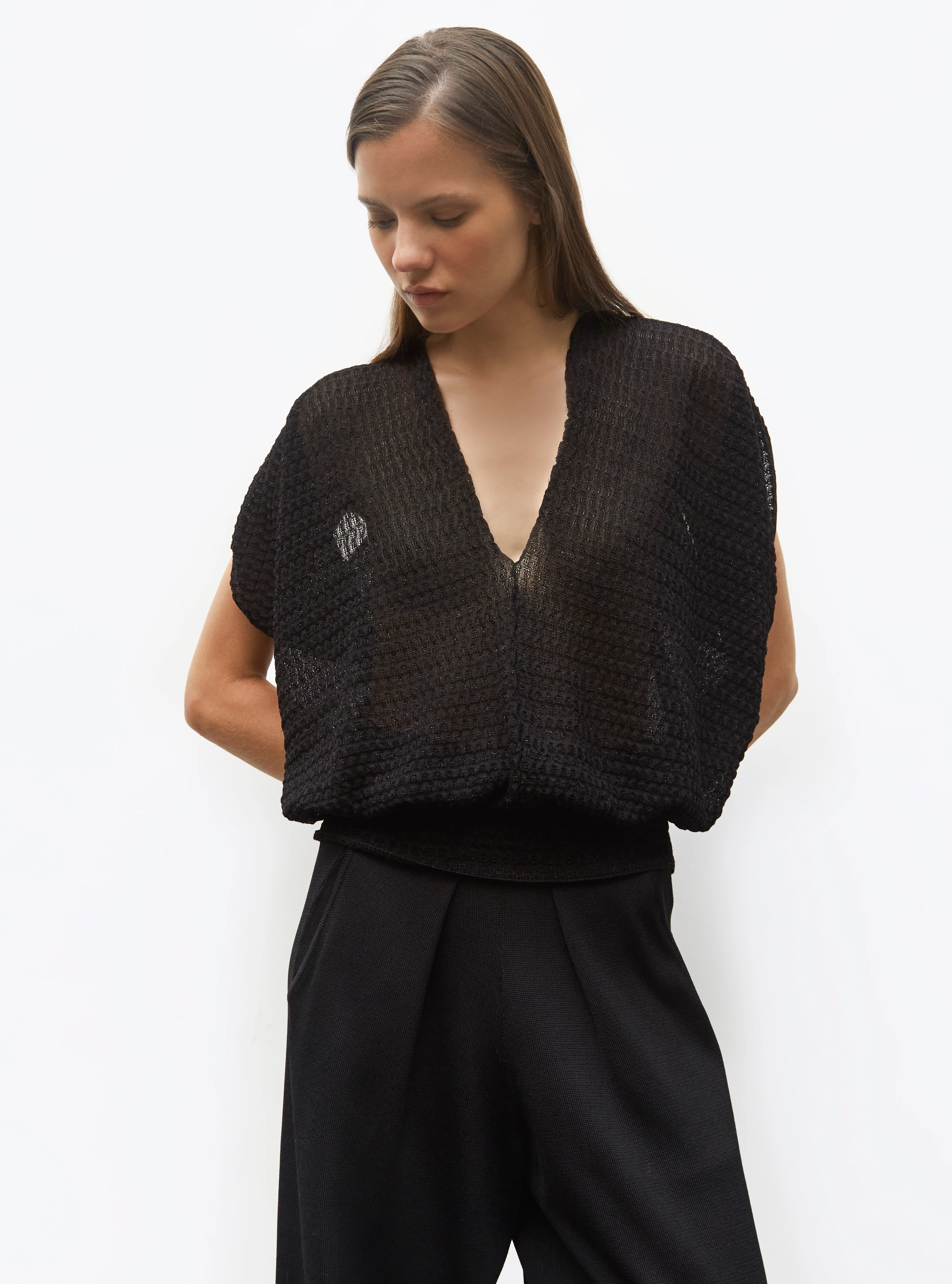 top couture maille organza - Image 6