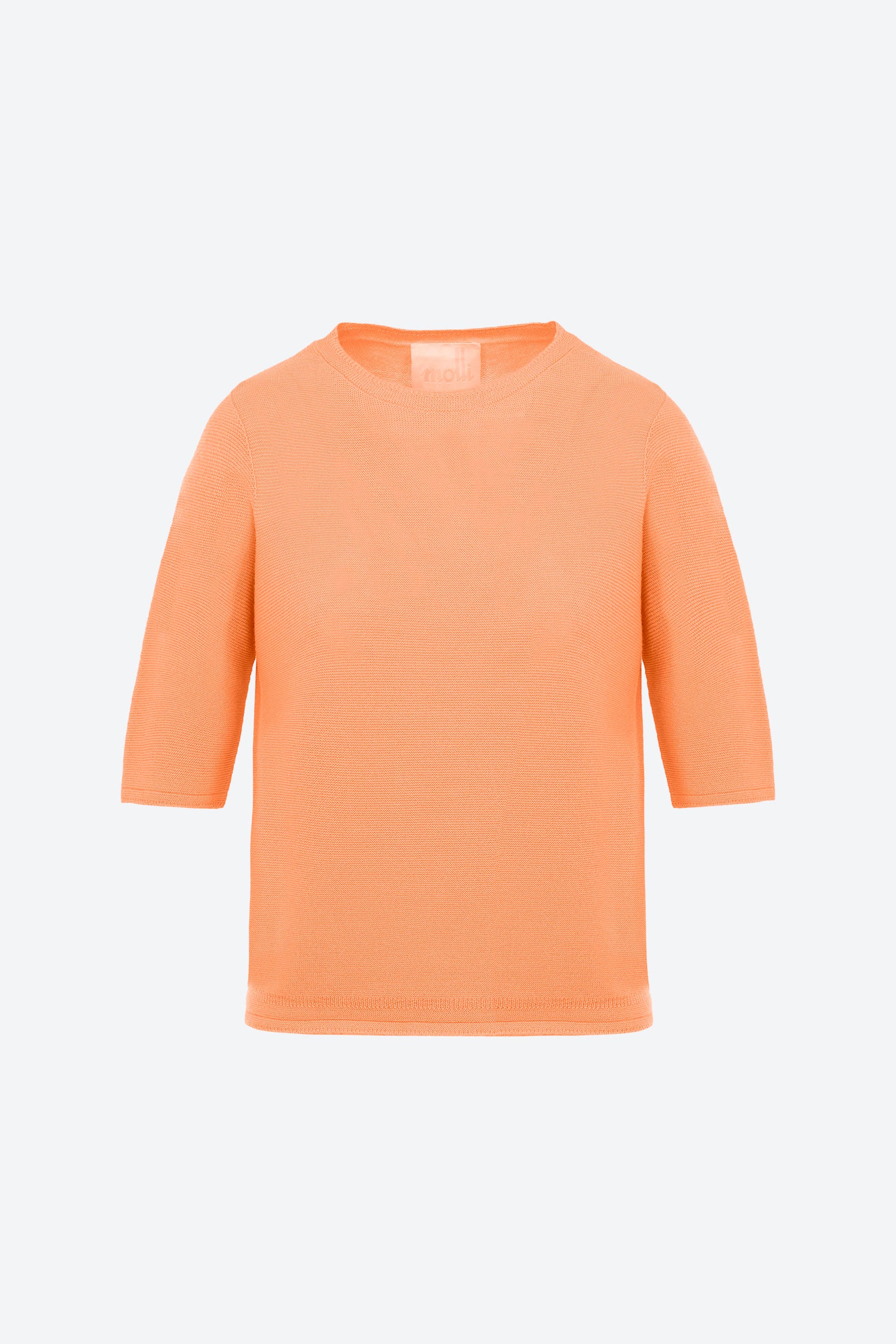 top fin maille manches coudes - Image 6