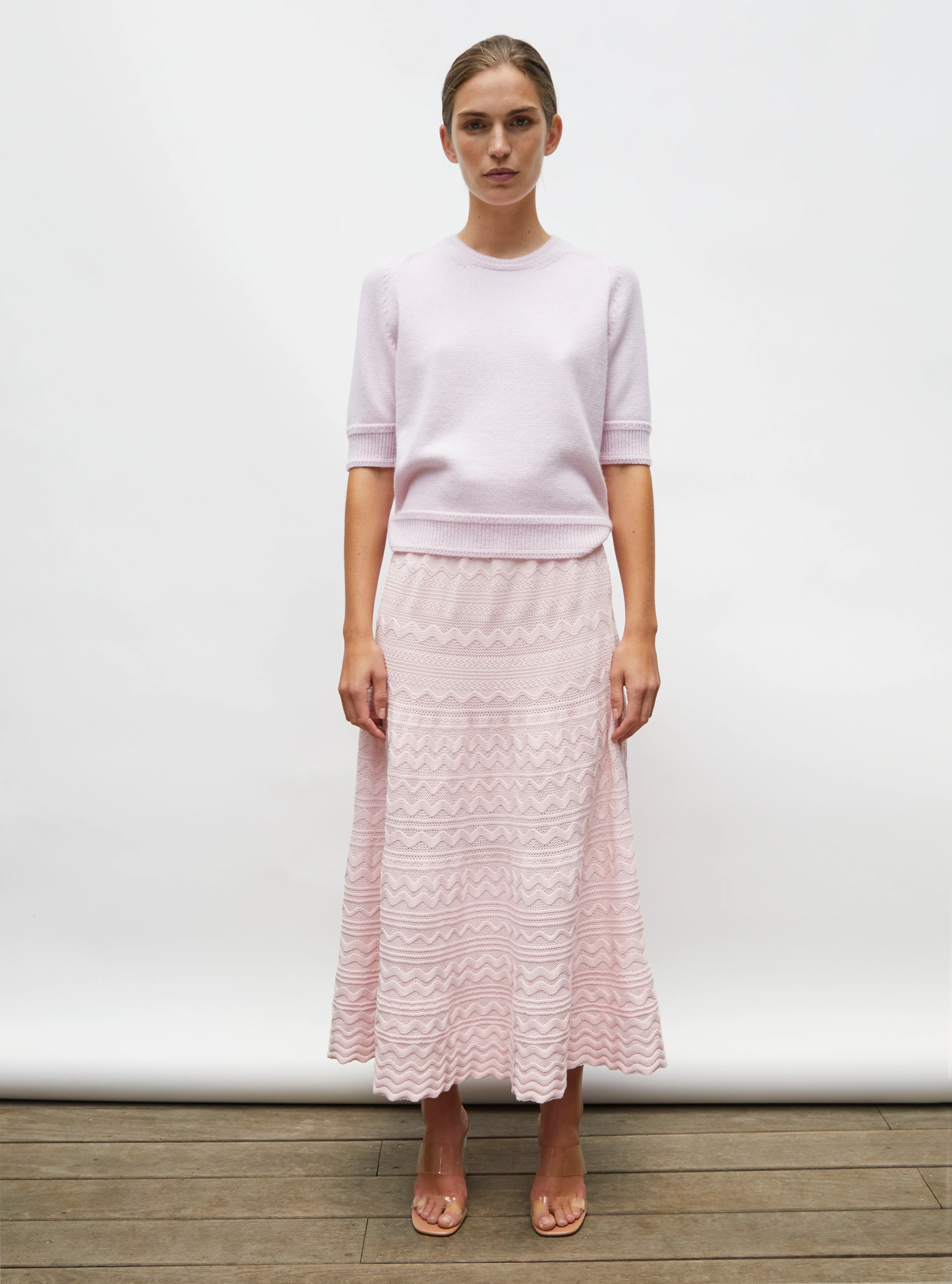 top maille manches coudes - Image 3