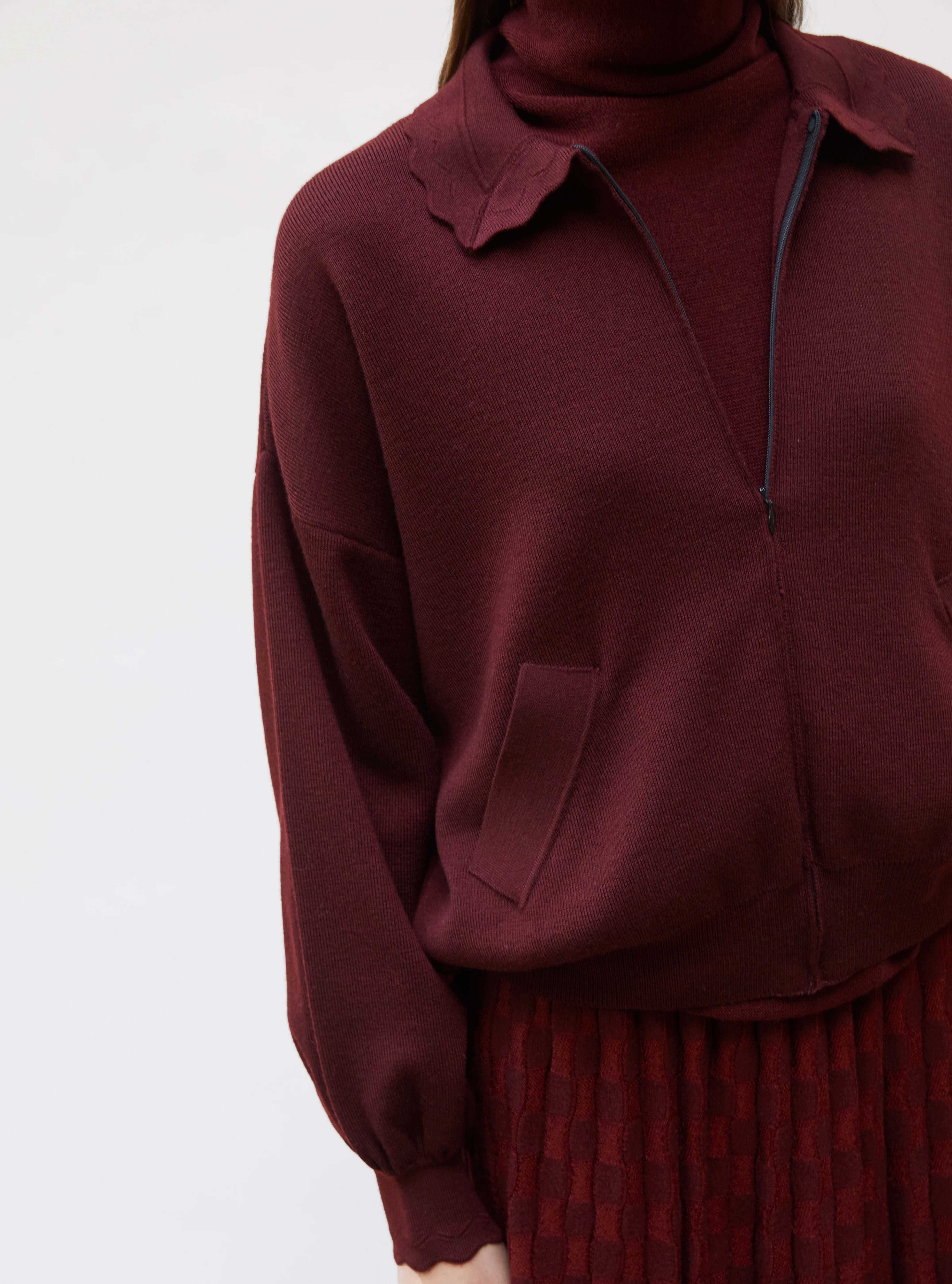 Ghost | veste en maille col croquet - Image 6